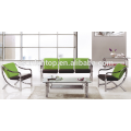 Sofás para armário para design de espaço de escritórios, conjunto de sofá de 1 + 1 + 3 lugares, mobiliário de escritório, design e venda de móveis (KS208A)